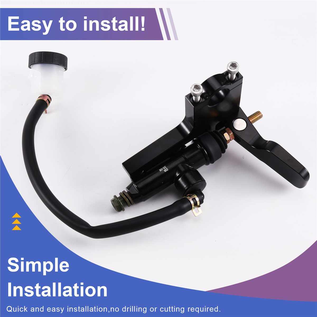 Motorcycle Thumb Brake System Kit - A23Z Motosiklet Başparmak Fren Kolu Arka