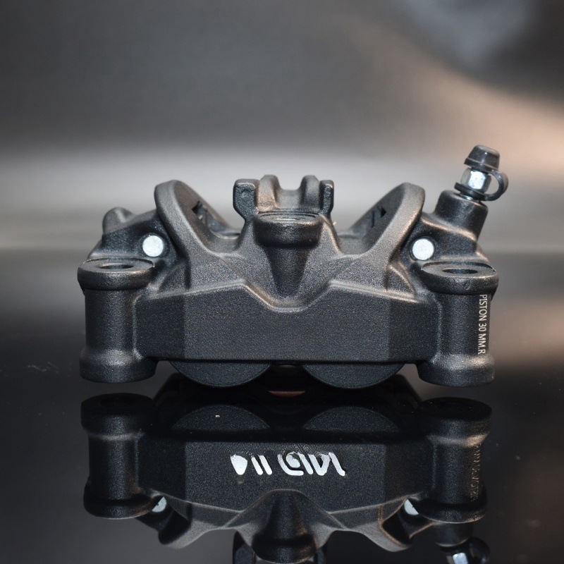 Forged Front Brake Caliper 4 Piston - Motosiklet Nissin Dövme Fren Kaliperi Asimetrik