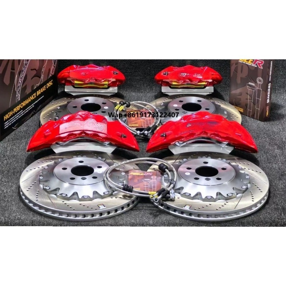 Forged Front Brake Caliper 4 Piston - FECCR OEM ODM Fren Kaliper Kiti