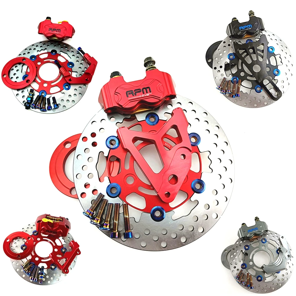 RPM CNC Elektrikli Motosiklet  - Front Rear Brake Caliper Bracket Kit incelemesi ve fiyatı